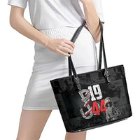 Warsaw Uprising 1944 Leather Tote Bag Polska Walczy WWII Insurrectionist