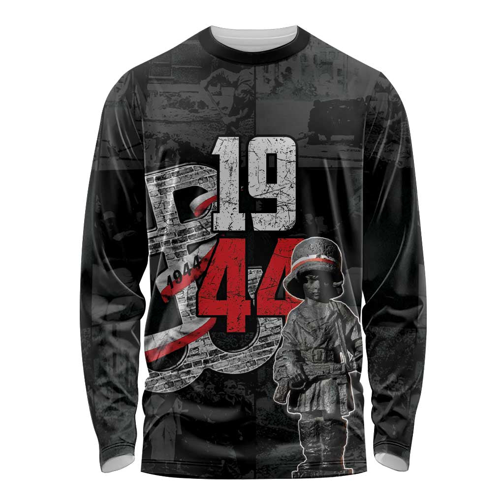 Warsaw Uprising 1944 Long Sleeve Shirt Polska Walczy WWII Insurrectionist