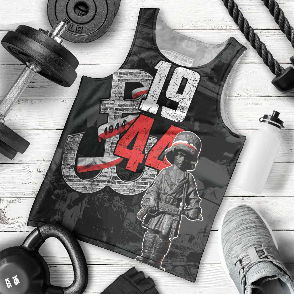 Warsaw Uprising 1944 Men Tank Top Polska Walczy WWII Insurrectionist
