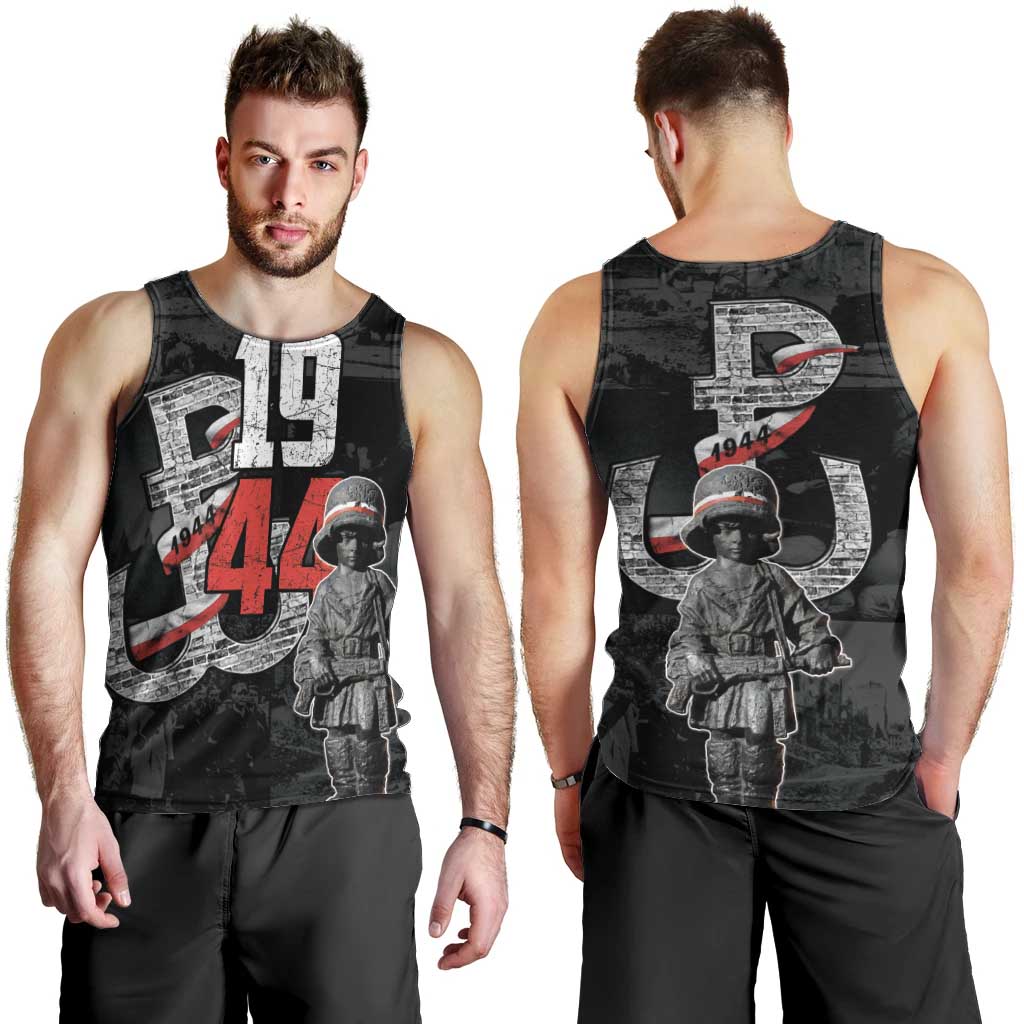 Warsaw Uprising 1944 Men Tank Top Polska Walczy WWII Insurrectionist