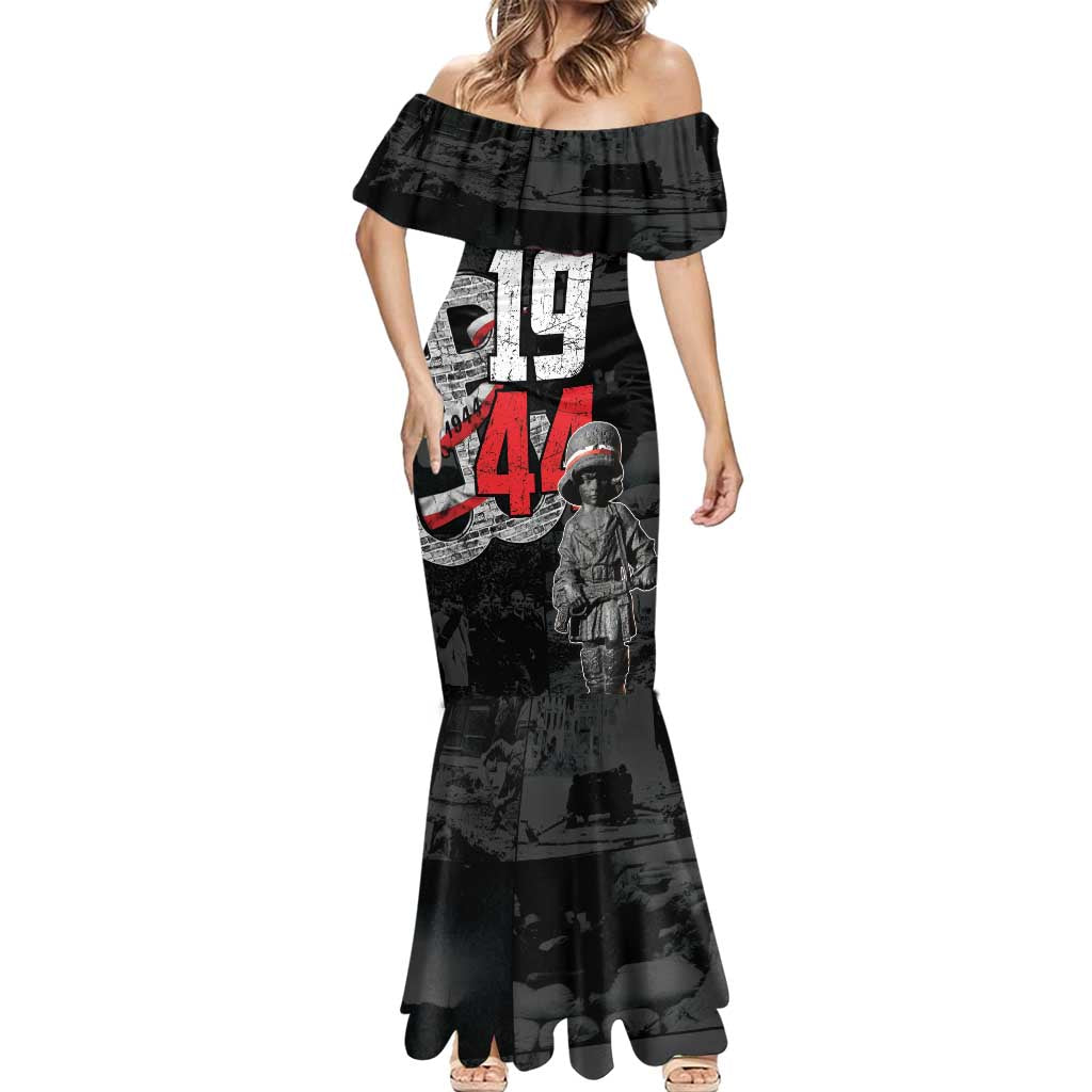 Warsaw Uprising 1944 Mermaid Dress Polska Walczy WWII Insurrectionist