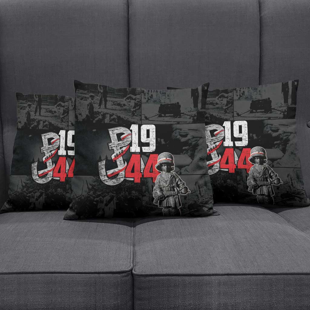 Warsaw Uprising 1944 Pillow Cover Polska Walczy WWII Insurrectionist