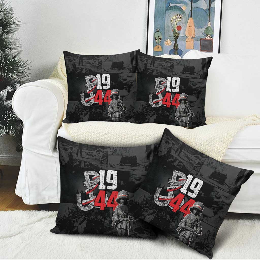 Warsaw Uprising 1944 Pillow Cover Polska Walczy WWII Insurrectionist