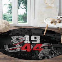Warsaw Uprising 1944 Round Carpet Polska Walczy WWII Insurrectionist