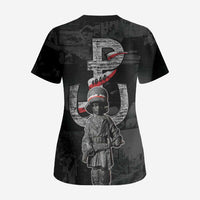 Warsaw Uprising 1944 Scrub Top Polska Walczy WWII Insurrectionist