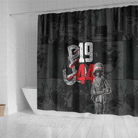 Warsaw Uprising 1944 Shower Curtain Polska Walczy WWII Insurrectionist