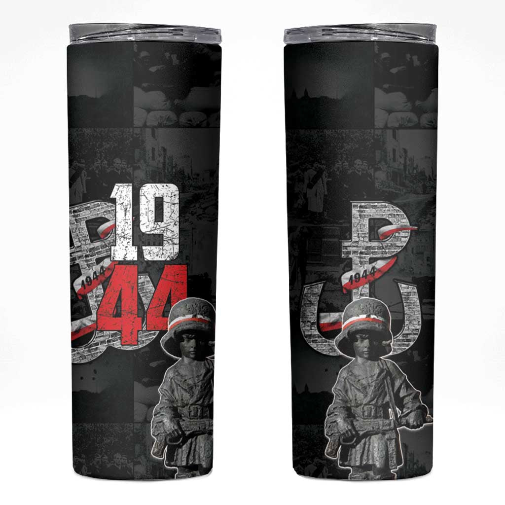 Warsaw Uprising 1944 Skinny Tumbler Polska Walczy WWII Insurrectionist
