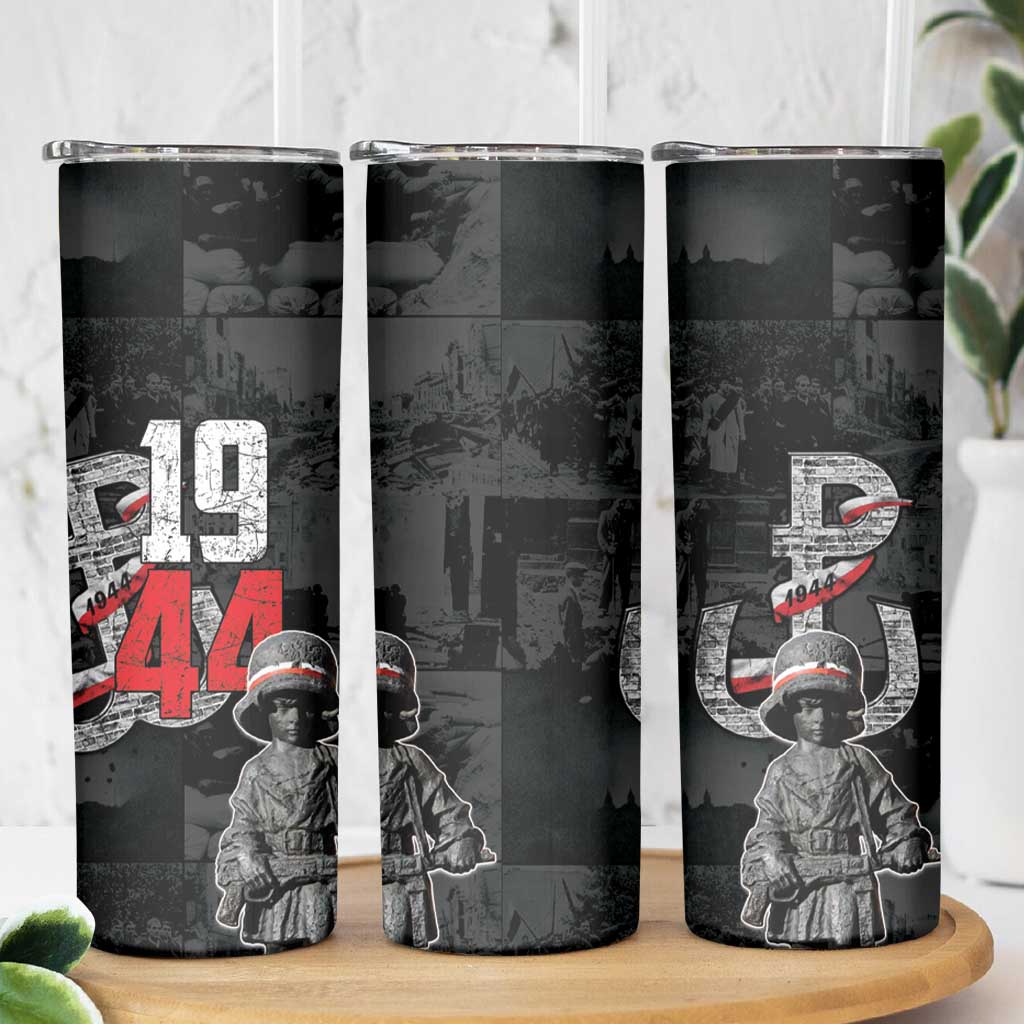 Warsaw Uprising 1944 Skinny Tumbler Polska Walczy WWII Insurrectionist