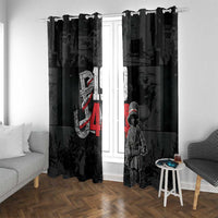 Warsaw Uprising 1944 Window Curtain Polska Walczy WWII Insurrectionist