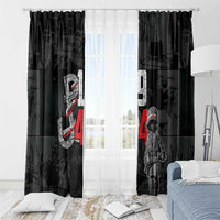 Warsaw Uprising 1944 Window Curtain Polska Walczy WWII Insurrectionist