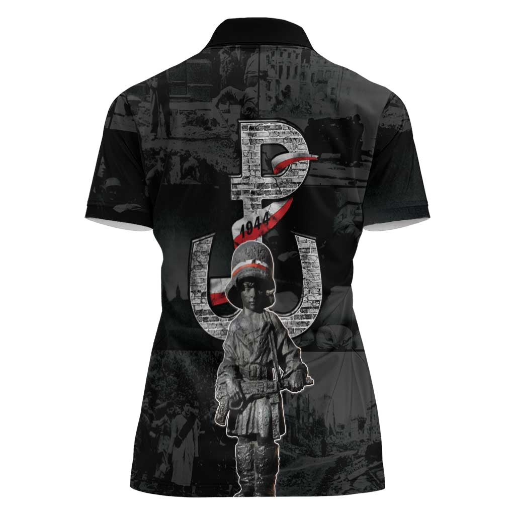 Warsaw Uprising 1944 Women Polo Shirt Polska Walczy WWII Insurrectionist