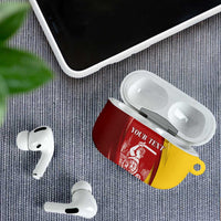 Warsaw Capital of Poland Personalized AirPods Case Syrenka Warszawska Sporty Style