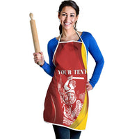 Warsaw Capital of Poland Personalized Apron Syrenka Warszawska Sporty Style