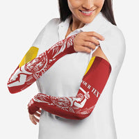 Warsaw Capital of Poland Personalized Arm Sleeves Syrenka Warszawska Sporty Style