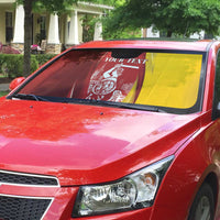Warsaw Capital of Poland Personalized Auto Sun Shade Syrenka Warszawska Sporty Style