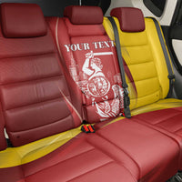 Warsaw Capital of Poland Personalized Back Car Seat Cover Syrenka Warszawska Sporty Style