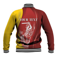 Warsaw Capital of Poland Personalized Baseball Jacket Syrenka Warszawska Sporty Style