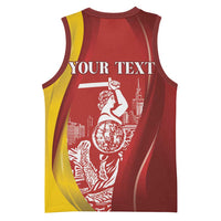 Warsaw Capital of Poland Personalized Basketball Jersey Syrenka Warszawska Sporty Style