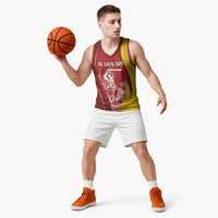 Warsaw Capital of Poland Personalized Basketball Jersey Syrenka Warszawska Sporty Style