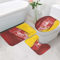 Warsaw Capital of Poland Personalized Bathroom Set Syrenka Warszawska Sporty Style