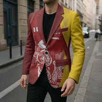 Warsaw Capital of Poland Personalized Blazer Syrenka Warszawska Sporty Style