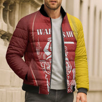 Warsaw Capital of Poland Personalized Bomber Puffer Jacket Syrenka Warszawska Sporty Style