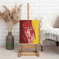 Warsaw Capital of Poland Personalized Canvas Wall Art Syrenka Warszawska Sporty Style