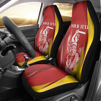 Warsaw Capital of Poland Personalized Car Seat Cover Syrenka Warszawska Sporty Style