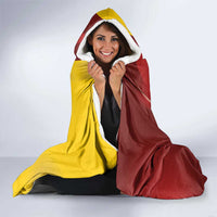 Warsaw Capital of Poland Personalized Hooded Blanket Syrenka Warszawska Sporty Style