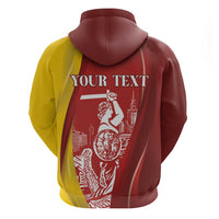 Warsaw Capital of Poland Personalized Hoodie Syrenka Warszawska Sporty Style