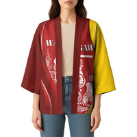 Warsaw Capital of Poland Personalized Kimono Syrenka Warszawska Sporty Style