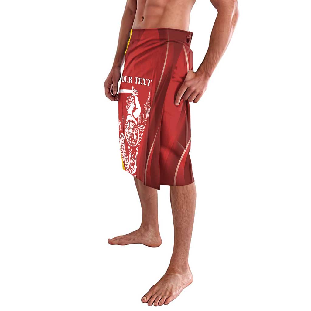 Warsaw Capital of Poland Personalized Lavalava Syrenka Warszawska Sporty Style