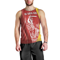 Warsaw Capital of Poland Personalized Men Tank Top Syrenka Warszawska Sporty Style