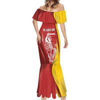 Warsaw Capital of Poland Personalized Mermaid Dress Syrenka Warszawska Sporty Style