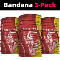 Warsaw Capital of Poland Personalized Neck Gaiter Syrenka Warszawska Sporty Style