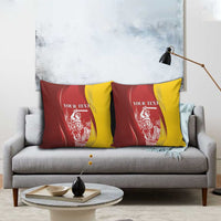 Warsaw Capital of Poland Personalized Pillow Cover Syrenka Warszawska Sporty Style