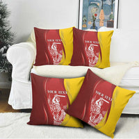 Warsaw Capital of Poland Personalized Pillow Cover Syrenka Warszawska Sporty Style