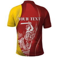 Warsaw Capital of Poland Personalized Polo Shirt Syrenka Warszawska Sporty Style