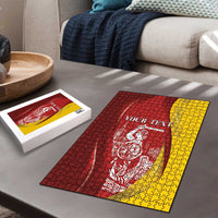 Warsaw Capital of Poland Personalized Puzzle Syrenka Warszawska Sporty Style