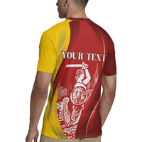 Warsaw Capital of Poland Personalized Rugby Jersey Syrenka Warszawska Sporty Style