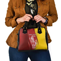 Warsaw Capital of Poland Personalized Shoulder Handbag Syrenka Warszawska Sporty Style
