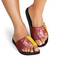 Warsaw Capital of Poland Personalized Slide Sandals Syrenka Warszawska Sporty Style
