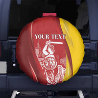 Warsaw Capital of Poland Personalized Spare Tire Cover Syrenka Warszawska Sporty Style