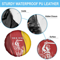 Warsaw Capital of Poland Personalized Spare Tire Cover Syrenka Warszawska Sporty Style
