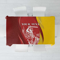 Warsaw Capital of Poland Personalized Tablecloth Syrenka Warszawska Sporty Style