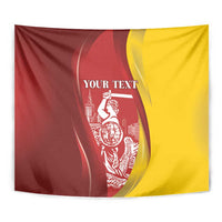 Warsaw Capital of Poland Personalized Tapestry Syrenka Warszawska Sporty Style