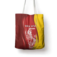 Warsaw Capital of Poland Personalized Tote Bag Syrenka Warszawska Sporty Style
