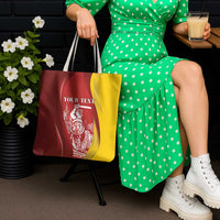 Warsaw Capital of Poland Personalized Tote Bag Syrenka Warszawska Sporty Style