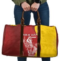 Warsaw Capital of Poland Personalized Travel Bag Syrenka Warszawska Sporty Style