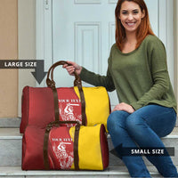 Warsaw Capital of Poland Personalized Travel Bag Syrenka Warszawska Sporty Style